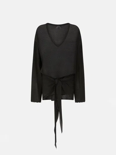 Attico The  Dresses Gend - Black Mini Dress Black Main Material: 100% Viscose