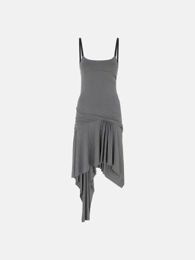 Attico The  Dresses Gend - Dark Grey Melange Mini Dress Dark Grey Melange Main Material: 95% Viscose