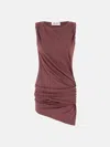 Attico The  Dresses Gend - Dark Mauve Mini Dress Dark Mauve Main Material: 95% Viscose 5% Elastane In Dark Mauve