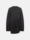 Attico Women's Elegant Wool Blend Dress In Dark Purple