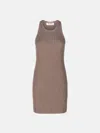 Attico The  Dresses Gend - Faded Mud Midi Dress Faded Mud Main Material: 100% Cotton In Faded Mud