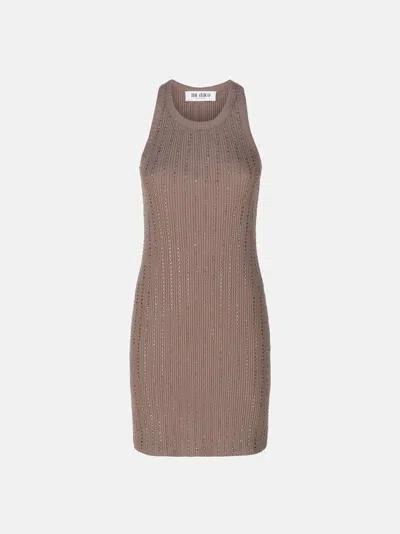 Attico The  Dresses Gend - Faded Mud Midi Dress Faded Mud Main Material: 100% Cotton