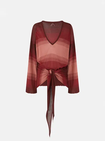 Attico The  Dresses Gend - Pink Shades Mini Dress Pink Shades Main Material: 100% Viscose