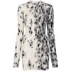 Attico Minikleid Mit Abstraktem Print In Multicolor