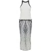 Attico Sequin Dress Dresses In Multicolor