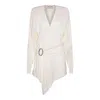 Attico Hurely Mini Dress In White