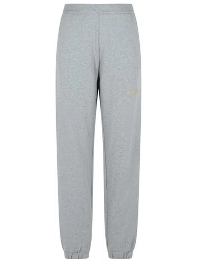 Attico Jogger Grey Cotton Pants