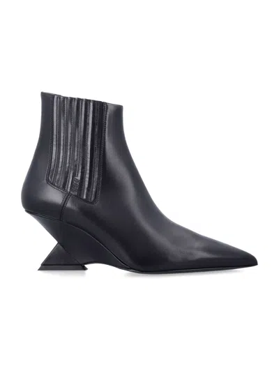 Attico The  Elegant Flat Shoes For Women In Black