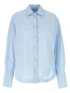 Attico 'eliza' Shirt In Blue