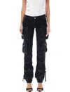Attico Essie Flared Cargo Pants