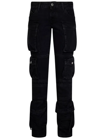 Attico Essie Multi-pocket Skinny Jeans In Black