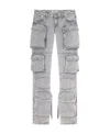 Attico Ladies Grey Essie Long Pants In Gray