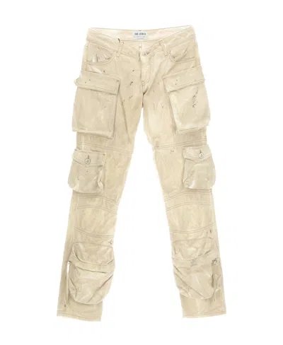 ATTICO THE ATTICO ESSIE MID-RISE CARGO JEANS