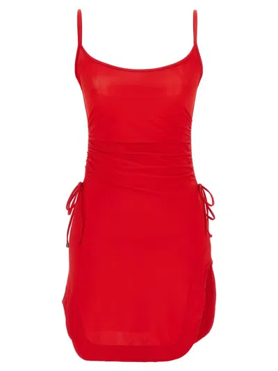 Attico The  'estate Meravigliosa' Dress In Red