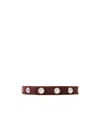 Attico The  Eyelet Detailed Belt In Brown