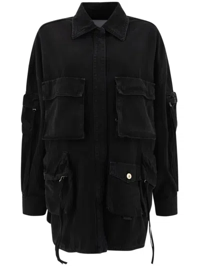Attico The  Fern Denim Jacket