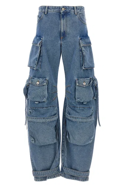 Attico The  'fern' Jeans In Blue