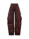 Attico Jeans In Purple