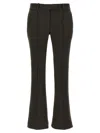 Attico Brown Flared Pants