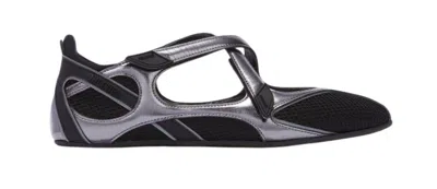 Attico The  Flat Shoes In Black