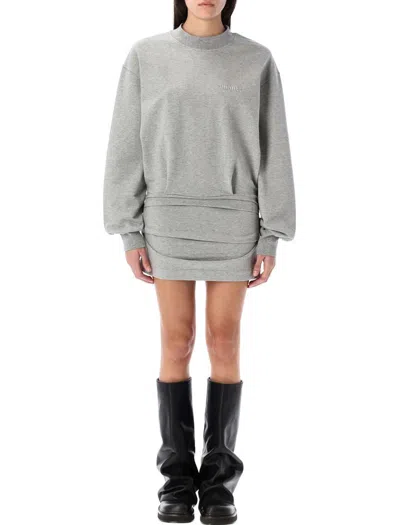 ATTICO THE ATTICO FLEECE MINI DRESS