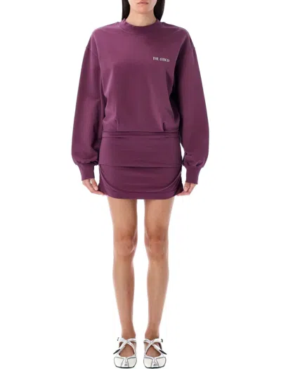 Attico The  Fleece Mini Dress