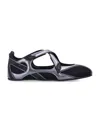 Attico Modern Flat Shoes With Cross-strap Detail