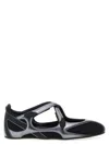 Attico Modern Flat Shoes With Cross-strap Detail