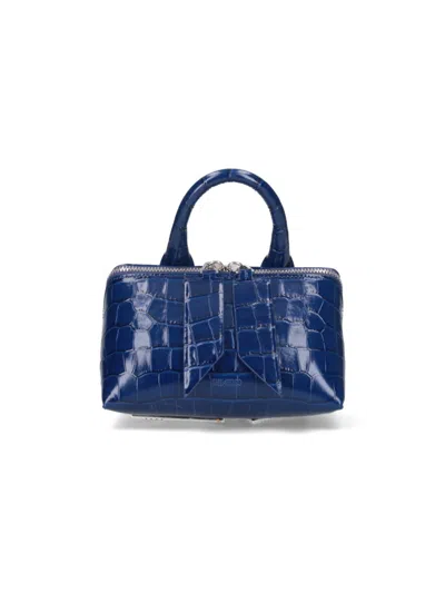 ATTICO THE ATTICO "FRIDAY" MINI BAG – BLUE