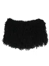 Attico The  Scarfs Black In Black