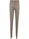 Attico The  Gabardine Long Pant Clothing In Beige