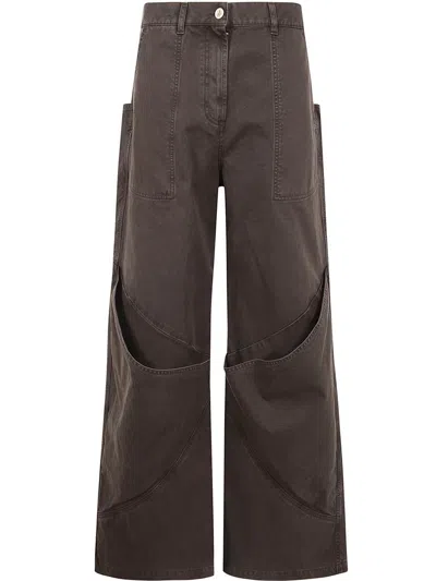 ATTICO THE ATTICO GABARDINE LONG PANT CLOTHING