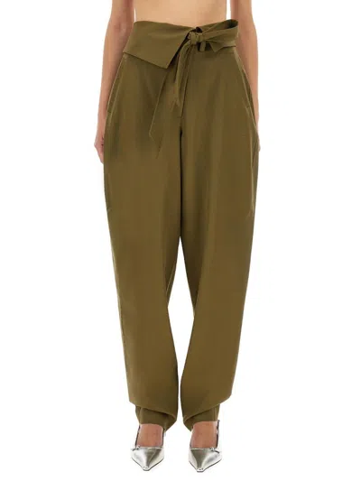 ATTICO THE ATTICO GABARDINE LONG PANTS
