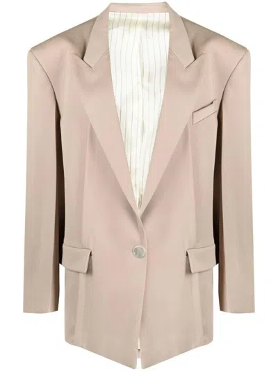 ATTICO THE ATTICO GLEN OVERSIZED BLAZER