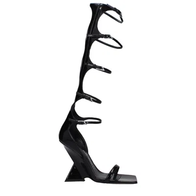 Attico The  Grace Women's Boots Patent Black