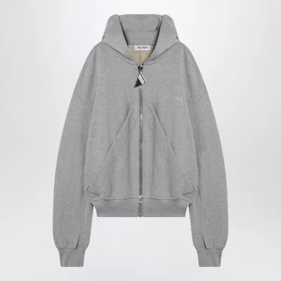 ATTICO THE ATTICO  GRAY MÉLANGE/BEIGE SWEATSHIRT