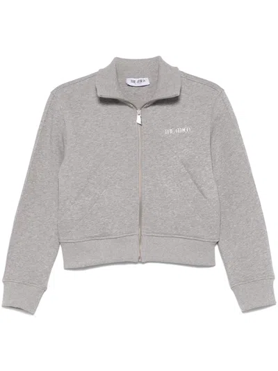 ATTICO THE ATTICO GREY COTTON JACKET