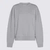Attico The  Grey Cotton Sweatshirt