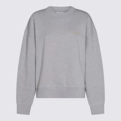 Attico The  Grey Cotton Sweatshirt