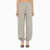 Attico The  Grey Melange Jogging Trousers Women