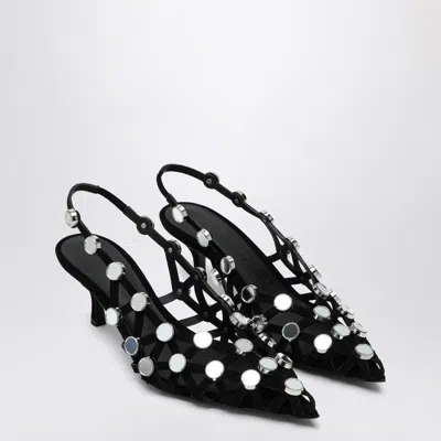 ATTICO THE ATTICO GRID SLINGBACK