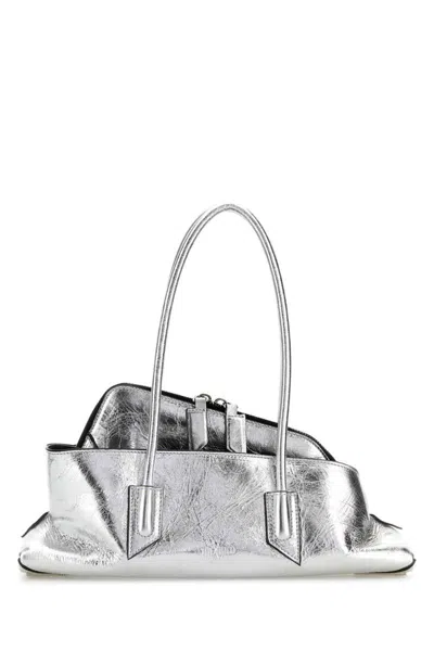 Attico The  Handbags. In Silver