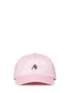 Attico The  Pink Canvas Baseball Cap In Pink
