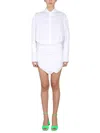 Attico Hatty Dress In White
