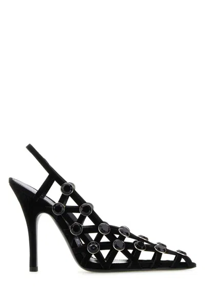 Attico The  Heeled Shoes In Black