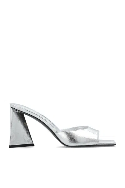 ATTICO HEELED SLIPPERS `MINI DEVON`