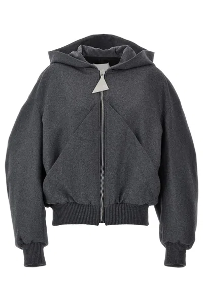 ATTICO THE ATTICO HOODED BOMBER JACKET