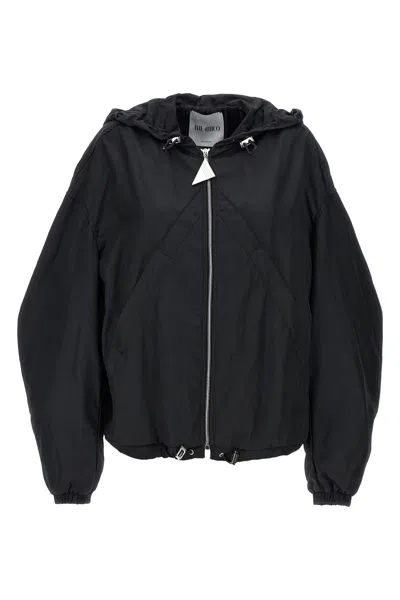 ATTICO THE ATTICO HOODED BOMBER JACKET