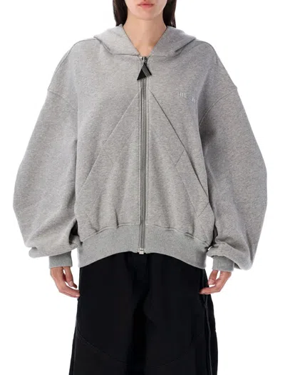 ATTICO THE ATTICO ZIP-UP HOODIE