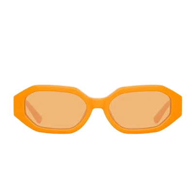 Attico The  Irene Sunglasses In Orange